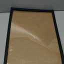 Upsimples 12x17 Picture Frame, Display Pictures 10x14 with Mat or 12x17 Without, Wall Hanging Photo Frame, Black, 1 Pack