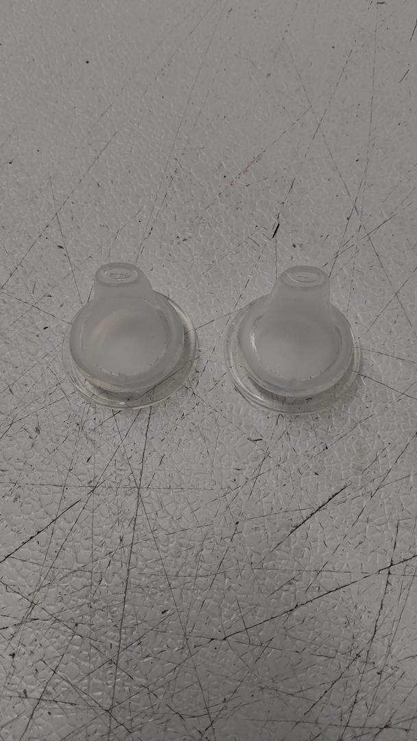 Sippy Cup Nipples for Mam Baby Bottles, Soft 100% Silicone Sippy Spout Nipples, Variable Flow, 6m+, 2 Count