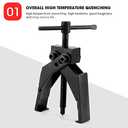 2 Claw Bearing Puller,2 Claw Puller Separate Lifting Device Strengthen Bearing Rama With Screw Rod For Auto Mechanic Maintenance Bearing Removal Tool Wheel Bearing Removal Tool