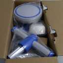 SEREED Baby Balance Bike for 1 Year Old Boys Girls 12-24 Month Toddler Balance Bike, 4 Wheels Toddler First Bike, First Birthday Gifts (Blue New)