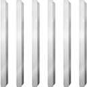 6 Pcs 12 Inch Pan Dividers Stainless Steel Adaptor Bar Table Adapter Steam Table Dividers for Hotel Pan Configuration, Fits Full or Fractional Size Pans, Commercial Kitchen Use