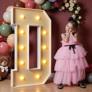 imprsv 4FT Marquee Letters Large Light Up Letters for Birthday Party Decor Wedding Decorations, Marquee D for Party Decoration, Large Signs Arch Kit Decorations