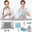 Nurse Gifts Ideas,Nurses Week Gift,Cool Nurse Graduation Gift, Women Nurse Appreciation Gift, Nurse Practitioner Gift,Nursing School Graduation Gift for New Nurse,Satin Pillowcase Eye Mask RN Gift Set