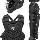 Easton | Black Magic 3.0 Youth Baseball Catcher Gear Set | Helmet, Chest Protector & Leg Guards | Multiple Sizes/Colors