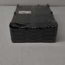 4-Pack Plastic Storage Crates,20L Foldable Baskets,Collapsible Crates, Storage Baskets and Bins for Toys, Home Storage, Office Products, Christmas Gifts, Easter Eggs (Black)