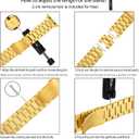 Compatible with Apple Watch Band and Case, Stainless Steel Metal Chain with TPU Cover, Smart-Watch Link Bracelet Strap, Wrist-Band for i-Watch Series 9 8 7 6 5 4 3 2 1 SE, 41mm 40mm 38mm, Gold