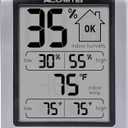 AcuRite Wireless Digital Indoor Thermometer and Hygrometer Monitor for Indoor Temperature and Humidity Measurements (00613) (Classic)