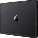 CrackGuard for MacBook Pro 14 inch Case M5 M4 M3 M2 M1 Pro/Max 2025 2024-2021 [Anti-Crack Upgrade] [100% Match Official Color] Cover Protective Hard Shell Case Laptop - Space Black Clear