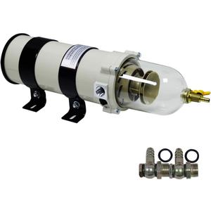 1000FG 1000FH 180GPH Upgraded Diesel Marine Fuel Filter 1000 SERIES With Hand Twist Vavle Compatible With Trucks Outboard Marine Engines & More Construction Machinery Vehicles