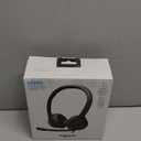 Logitech H390 Wired Headset for PC/Laptop, Stereo Headphones with Noise Cancelling Microphone, USB-A, in-Line Controls, Works with Chromebook - Black