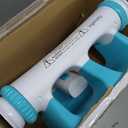 Ingenuity My Bath Seat for Sit-Up Baby Bathing, Sure & Secure Suction Cups, ASTM Safety Tested & Approved, Backrest for Assisted Sitting, Easy Setup & Storage, Aqua