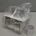 4 Inch Dryer Vent Cover Outside with Mesh, Wall Vent Exhaust Vent Cover Wall Mount Extractor Vent with Flap, Exterior Vent Cover Cap Outdoor Dryer Vent Cover for Dryer Ducting House AC,White