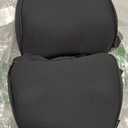 2-Pack Car Neck Pillow, Headrest Pillow with Adjustable Strap, Black, Standard