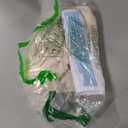 NICETOWN Natural Linen No Drill Roman Shades for Windows, French Front Door Curtain Solid Cordless Blinds for Farmhouse Door Window Covering with Light Filtering, W26 x L69, 1Pc