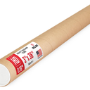 3" x 36" Heavy-Duty Reinforced Cardboard Mailing Tube, Pack of 1 Tube with 2 Caps – Secure USPS Approved – Great for Shipping and Storing of Prints, Artwork, Posters or Documents