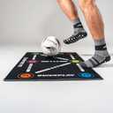 QUICKPLAY Ball Mastery Skills Mat with eCoach Training Video Access Soccer Footwork Trainer with Anti-Slip Base Soccer Skills & Ball Control Training for Kids & Adults