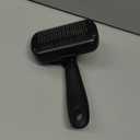 Swihauk Self Cleaning Slicker Brush for Dogs & Cats - Skin Friendly Deshedding and Grooming Brush for Haired Pets, Pet Supplies Accessory, Black