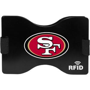 Siskiyou Sports NFL unisex Rfid Wallet (One Size, Black)