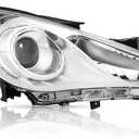 TODO Headlight Assembly for Sonata (Excludes Hybrid) 2011-2014, HeadLamps for HYUNDAI Sonata 2011 2012 2013 2014, Passenger Side