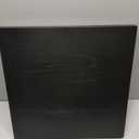 Ottoman Tray for Coffee Table Living Room Wood Serving Tray Large Wooden Square 20 Inches Black