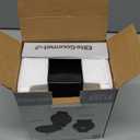 Elite Gourmet EWM013B Electric Nonstick Mini Waffle Maker with 5-inch cooking surface, Belgian Waffles, Compact Design, Hash Browns, Keto, Snacks, Sandwich, Eggs, Easy to Clean, Black