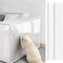 2 x Cat Scratch Furniture Protector - 25 Pin Couch Protector, Clear Anti Scratch for Couch, Door, Wall