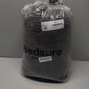 Bedsure Cotton Duvet Cover King - 100% Cotton Waffle Weave Charcoal Duvet Cover King Size, PureWoven Breathable Bedding Set for All Season, 3 Pieces, King (104" X 90"), 19 - Charcoal Black (No Comforter)