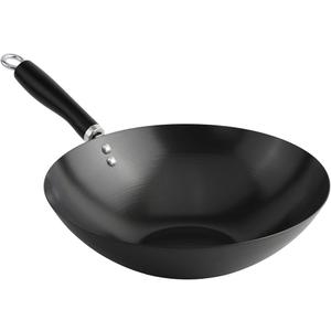 GoodCook Everyday Nonstick Wok, 12 Inch, Black