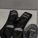 ZELUS Weighted Vest, 6lb/8lb/12lb/16lb/20lb/25lb/30lb Weight Vest with Reflective Stripe for Workout, Strength Training, Running, Fitness, Muscle Building, Weight Loss, Weightlifting (Black)