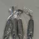 Adaptive Utensils,Weighted Utensils for Hand Tremors,Utensils for Parkinsons Patients,Elderly,Arthritis,Weak Hand Grip,Tremors&Handicapped.Stainless Steel Knife,Fork and Spoons Set (4pcs Right-Handed)