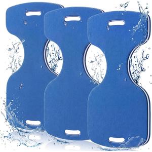 MiniInflat 3 Pcs Foam Water Saddle Adults Swimming Pool Floats Foam Saddle Seats Long Reliable Lounger for Adults Beach Pool Lake Water Park, 27.6 x 15 x 1.3 Inch(Blue)