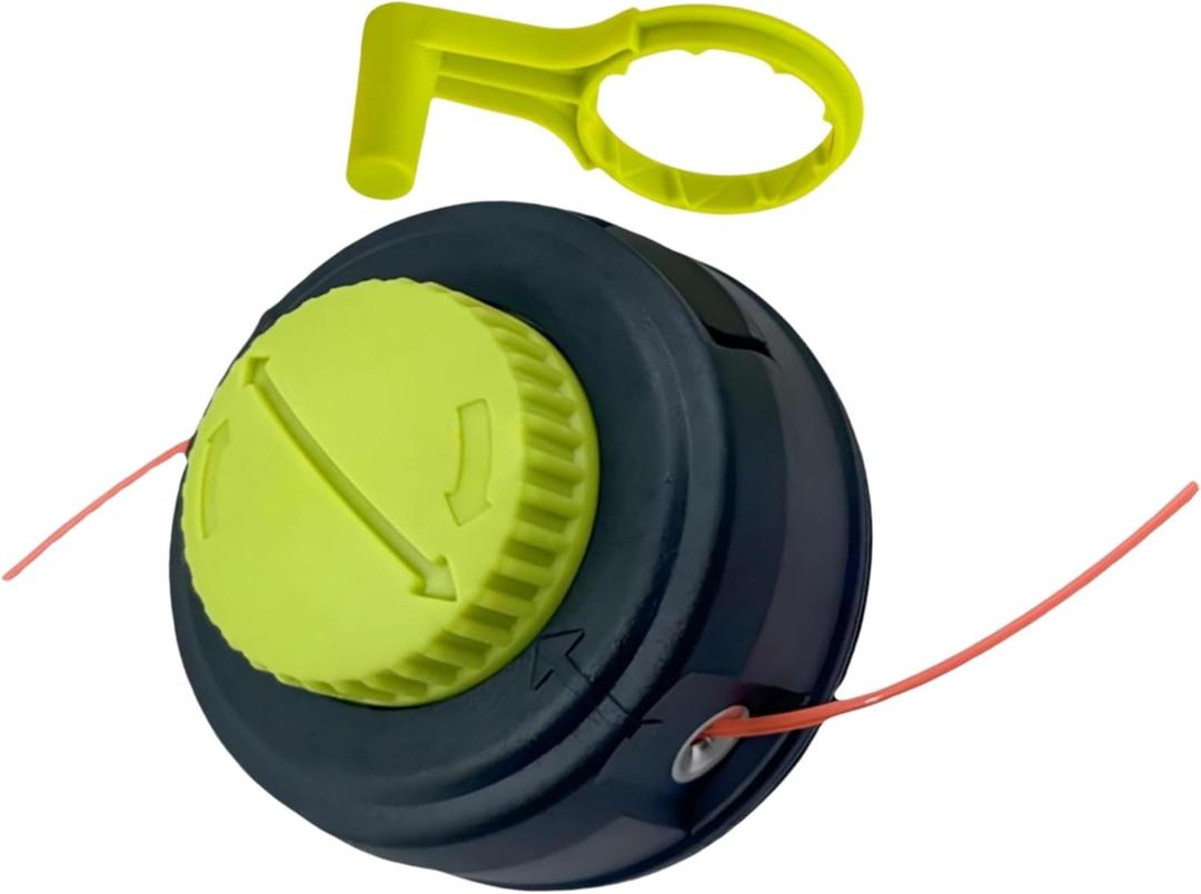 313318001 String Trimmer Head for Ryobi Homelite P2009 RY15523A RY15523AVNM RY40006, 0.095" Dual Line Auto Feed, Replaces 311759008 311759013, M10 x 1.0 Left Hand Thread