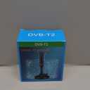 TV Antenna for Smart TV Indoor, 2026 Digital Indoor Antennas with Strong Magnetic Base, 360&Long Range Reception TV Antenna for Local Channels, Easy Setup Digital HD Antenna for TV Without Cable (Black+Red)