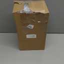 Kitchen Utensil Holder with 3 Compartments, Rustic Wooden Storage Organizer Box Vintage Cutlery Farmhouse Flatware Utensil Caddy Countertop for Silverware Fork Spoon Spatula (Black)