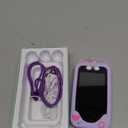 Kids Smart Phone for Girls, Christmas Birthday Gifts for Girls Age 3-10 Kids Toys Cell Phone, 2.8" Touchscreen Toddler Learning Play Toy Phone with Dual Camera, Game, Music Player, 8GB Card Purple