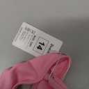 Dvenki Big Girls Pink One Piece Swimsuit - High Waisted Cutout Cross Back Adjustable Straps Bathing Suit Size 14