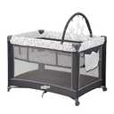 Pamo Babe Pack and Play with Bassinet, Portable Playard for Baby Foldable portable playard, lightweight crib with compact storage for travel & outdoor use, Manufacturing date: 03-26-2026