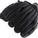 Left Handed Softball Glove Leather Wear-resistant Youth Baseball Brown 12 inch