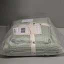 4-Piece Waffle Towels Set for Bathroom - Soft 100% Turkish Cotton Quick-Dry Lint-Free Waffle Weave Thin Bath and Hand Towels (Sage, 2 Bath & 2 Hand Towel Set), 71"L x 35"W