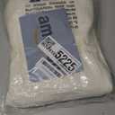 decorUhome Chenille Cream White Spring Euro Sham Throw Pillow Covers 22x22 Inch Set of 2, Decorative Soft Couch Pillow Covers Solid Dyed Accent Farmhouse Neutral Square Pillow Cases for Sofa