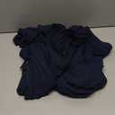 PRETTYGARDEN Women's 2 Piece Sets 2025 Fall Long Sleeve Crop Tops Wide Leg Pants Matching Outfit Tracksuits Fashion Clothing (X-Large, Navy)