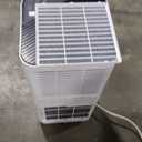 SereneLife Portable Air Conditioner 10000 BTU - 3-in-1 Compact Standing Air Conditioner for Room Up to 320 Sq. Ft. - Floor AC Unit with Remote Control - Universal Casters, Window Mount Kit (White)