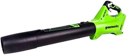 Greenworks 40V (120 MPH / 450 CFM / 75+ Compatible Tools) Cordless Axial Leaf Blower, Tool Only