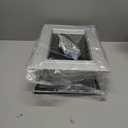 VOSOIR Cat Door for Wall, Small Pet Door, Heavy Duty Doggy Door, All Aluminum Frame, 2 Magnetic Flaps, Energy Efficient, Telescoping Tunnel, Sliding Lock Panel, Easy to Install (Pets Up to 22 LB)