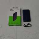 Belkin Portable Charger, USB C Power Bank 10000 mAh w/ 2xUSB-A Ports, 15W w/ Type-C to Type-A Cable - iPhone 17, Air, Pro, Pro Max, Samsung Galaxy S25, Nintendo Switch 2, Google Pixel 10, etc. - Blue