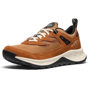KEEN Women's Hightrail Low Height Durable Lightweight Breathable Leather Waterproof Hiking Shoes, 8.5