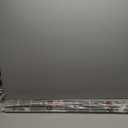 Blackout No Drill Roman Shades, 45" W x 64" H, Beige