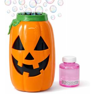 Move2Play, Halloween Bubble Machine | Indoor or Outdoor Decoration That Includes Spooky Sound Effects, Lights, and Bubbles | Halloween Party Decor | Toy for Toddlers, Kids, Adults