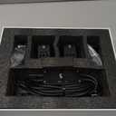 Kewig Motorcycle Auxiliary LED Light Kit Driving Spotlights White/Amber Fog Light with Mount Brackets Wire Harness Waterproof 60W Offroad Work Lights Compatible with Motorcycle J-eep Car Truck (Black)