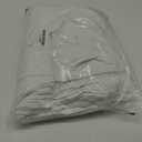 Space Maker Extra-Long 21" Drop Length Bed Skirt, Queen, White